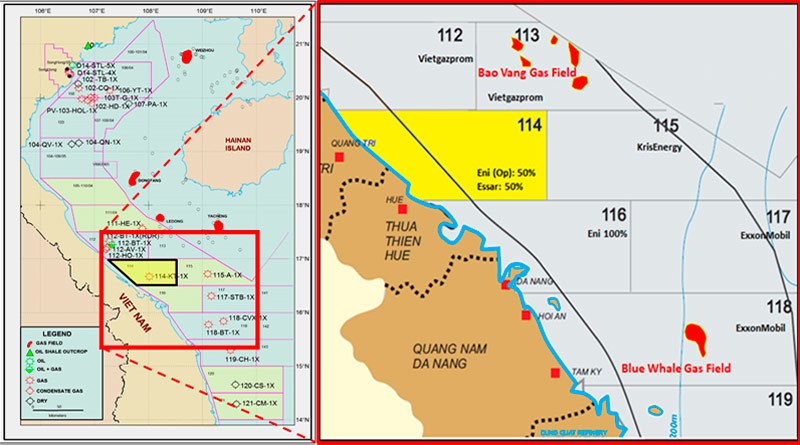 Eni anuncia nuevo descubrimiento de gas en el prospecto offshore 'Ken Bau'  de Vietnam - World Energy Trade