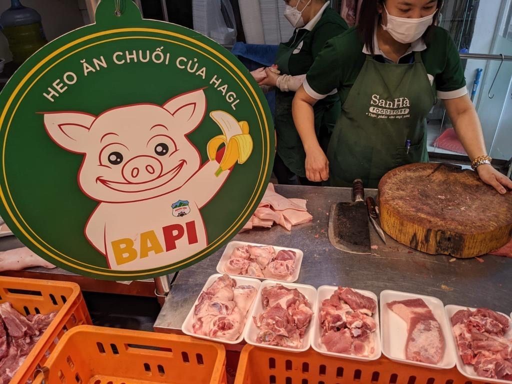 HAGL chính thức ra mắt thương hiệu Heo ăn chuối Bapi