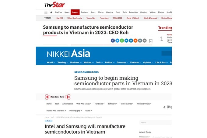 Việt Nam và cơ hội tham gia chuỗi sản xuất chip bán dẫn toàn cầu